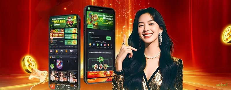 Aplicativo móvel wkbet para iOS e Android